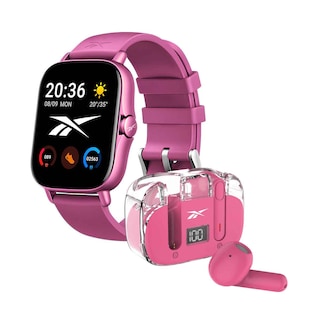 Foto 1 | Smartwatch Reebok Sport con Audífonos Rosa