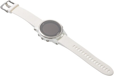 Foto 2 | Reloj Gps Garmin Fēnix 5s 42 Mm Multideportivo Con Correa Blanca De Carrara - Venta Internacional.