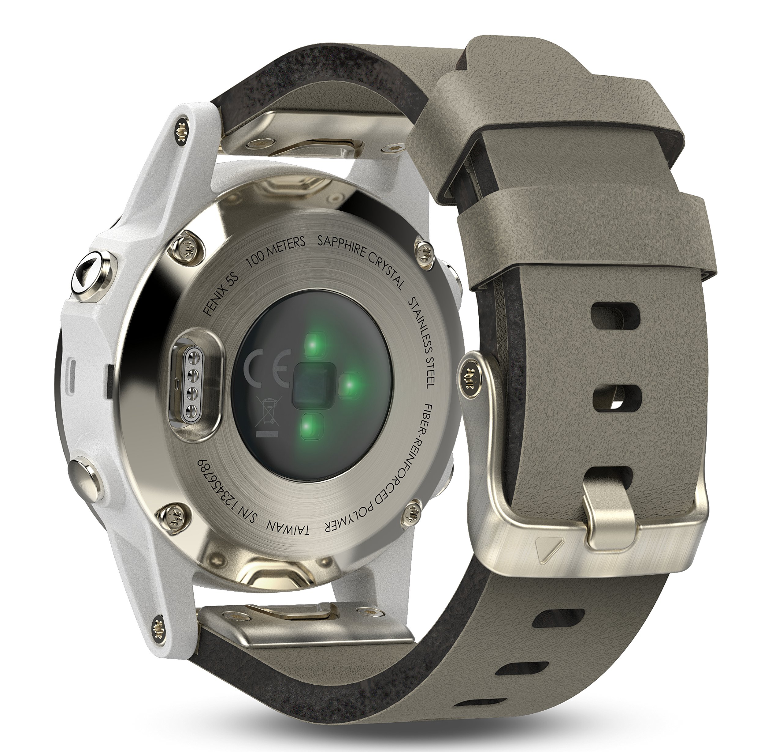 Foto 6 pulgar | Reloj Gps Garmin Fēnix 5s 42 Mm Multideportivo Con Correa Blanca De Carrara - Venta Internacional.
