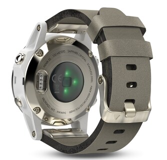 Foto 5 | Reloj Gps Garmin Fēnix 5s 42 Mm Multideportivo Con Correa Blanca De Carrara - Venta Internacional.