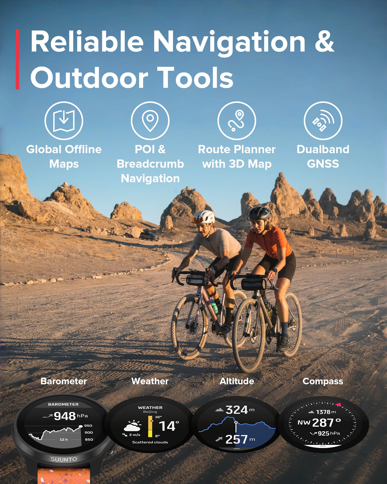 Foto 4 pulgar | Reloj Deportivo Gps Suunto Race S Con Pantalla Táctil Amoled De Alta Resolución - Venta Internacional.