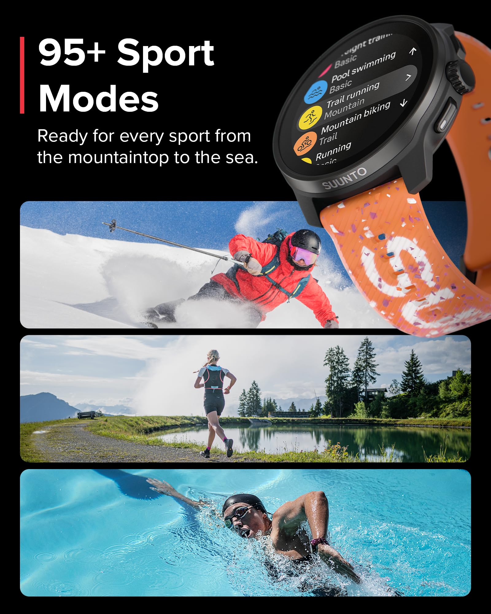 Foto 5 pulgar | Reloj Deportivo Gps Suunto Race S Con Pantalla Táctil Amoled De Alta Resolución - Venta Internacional.