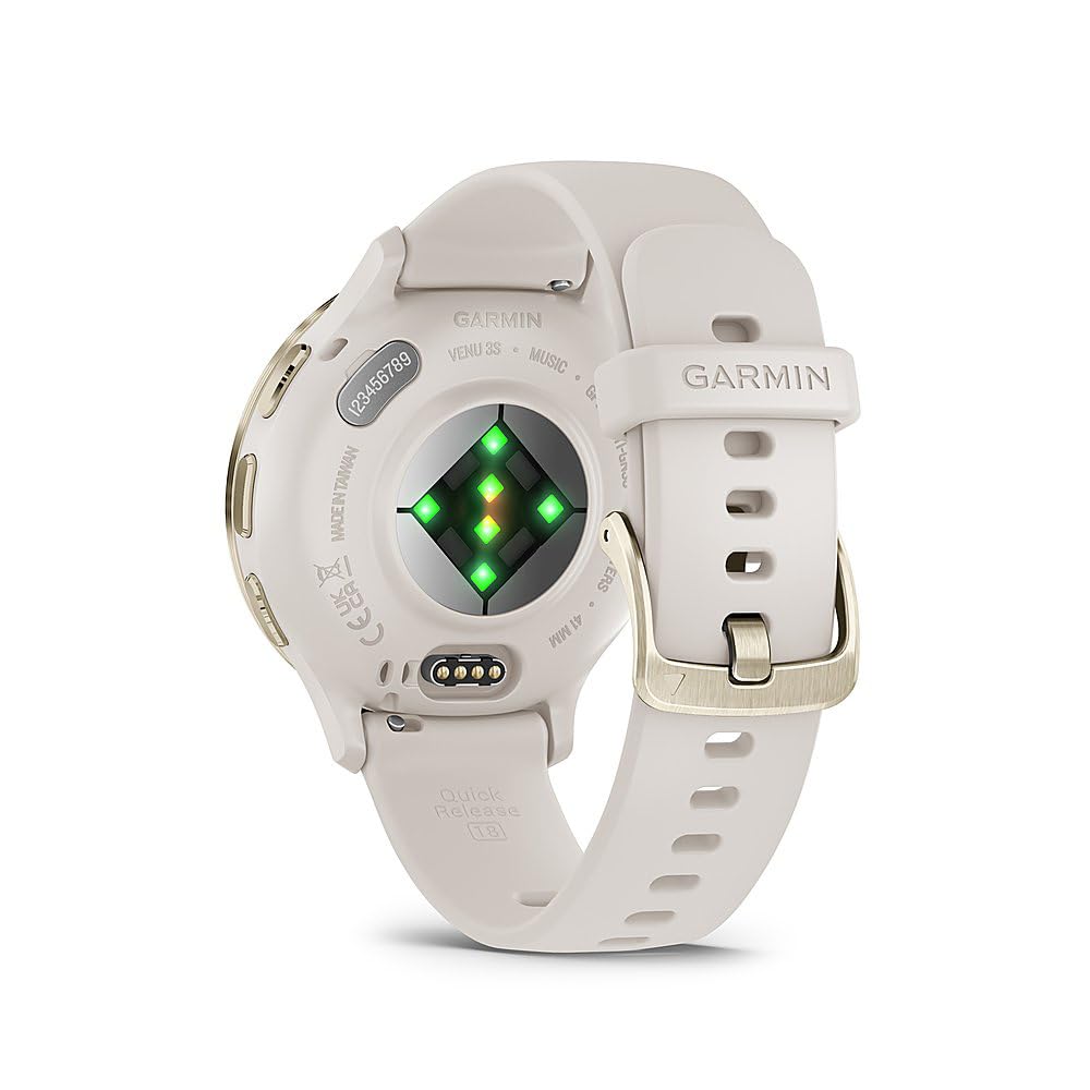Foto 6 pulgar | Reloj Inteligente Garmin Venu 3s Health Fitness Gps De 41 Mm, Acero Dorado - Venta Internacional.