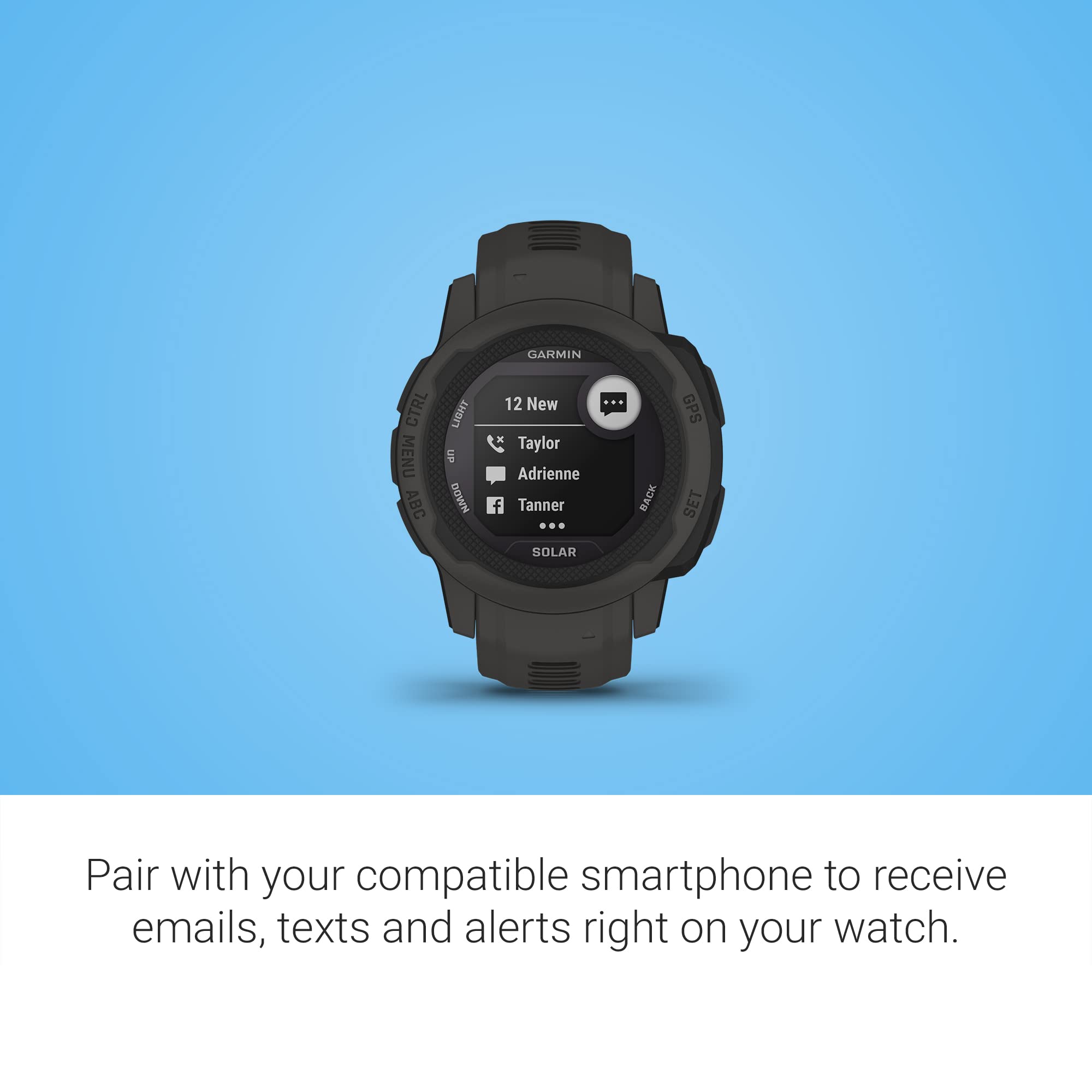 Foto 7 pulgar | Reloj Gps Para Exteriores Garmin Instinct 2s Solar 40 Mm - Grafito - Venta Internacional.