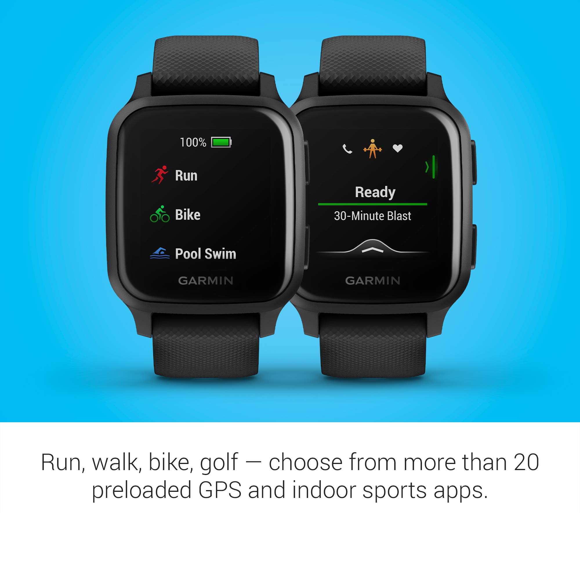 Foto 6 | Reloj Inteligente Garmin Venu Sq Music Gps Con Pantalla Brillante - Venta Internacional.