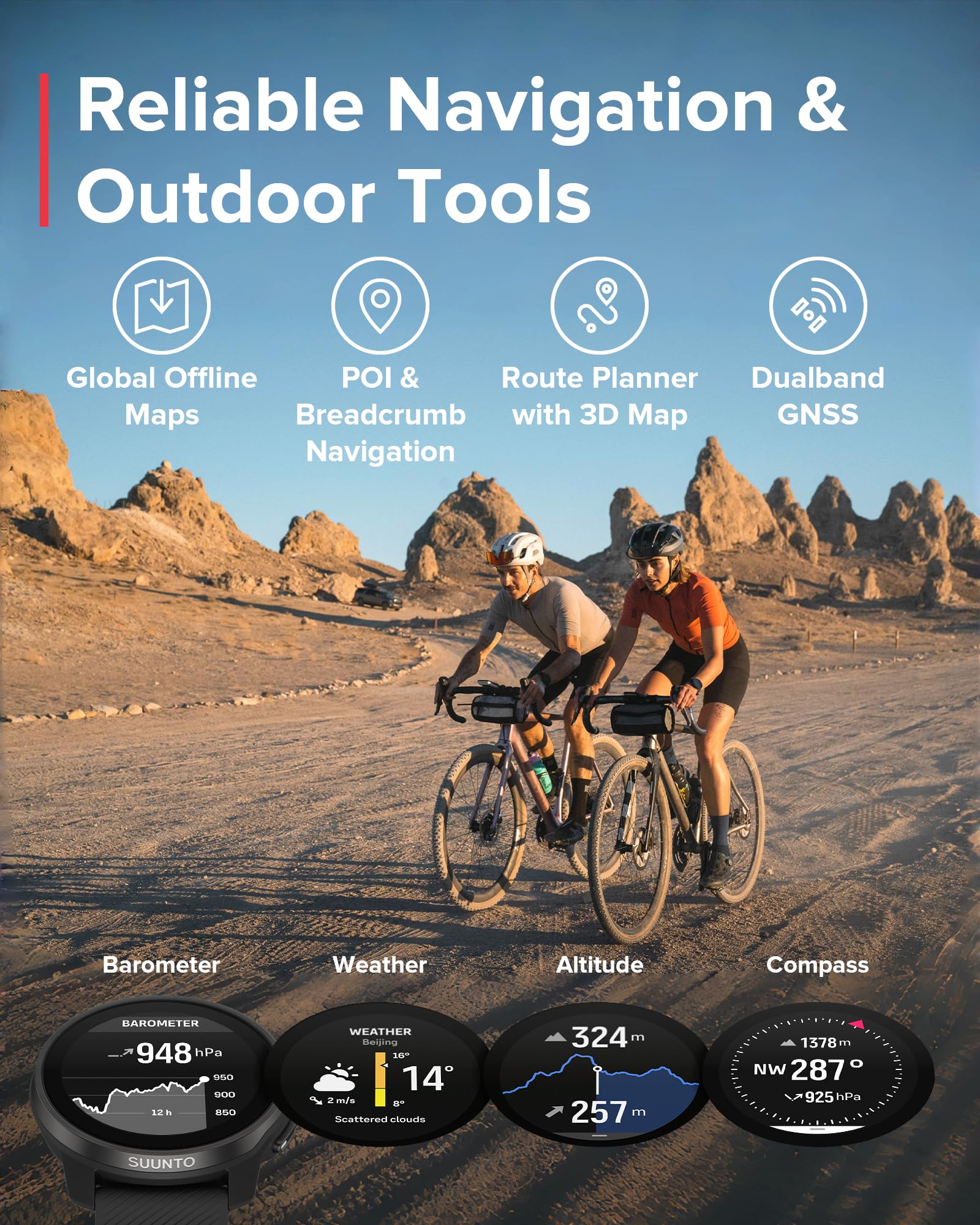 Foto 4 pulgar | Reloj Deportivo Gps Suunto Race S Con Pantalla Táctil Amoled De Alta Resolución - Venta Internacional.
