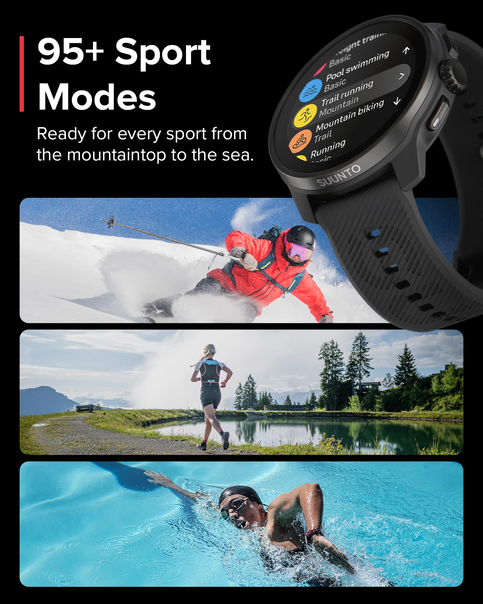 Foto 5 pulgar | Reloj Deportivo Gps Suunto Race S Con Pantalla Táctil Amoled De Alta Resolución - Venta Internacional.