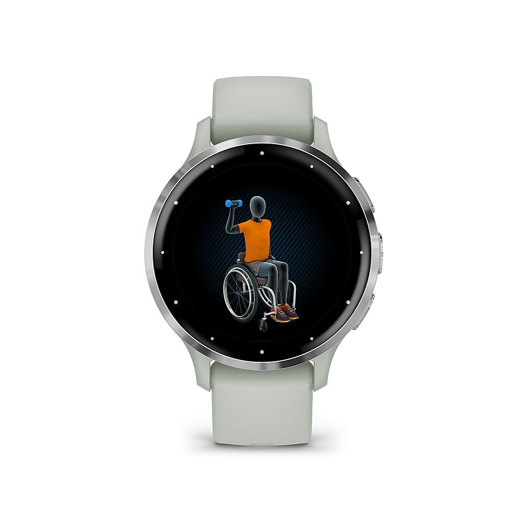 Foto 4 | Reloj Inteligente Garmin Venu 3s Health Fitness Gps 41 Mm - Gris - Venta Internacional.