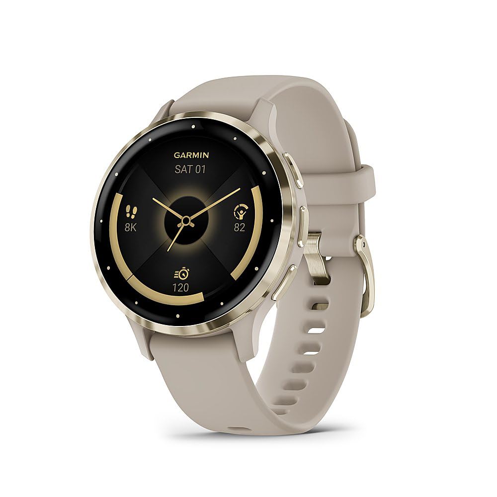 Foto 3 pulgar | Reloj Inteligente Garmin Venu 3s Health Fitness Gps 41 Mm Dorado - Venta Internacional.