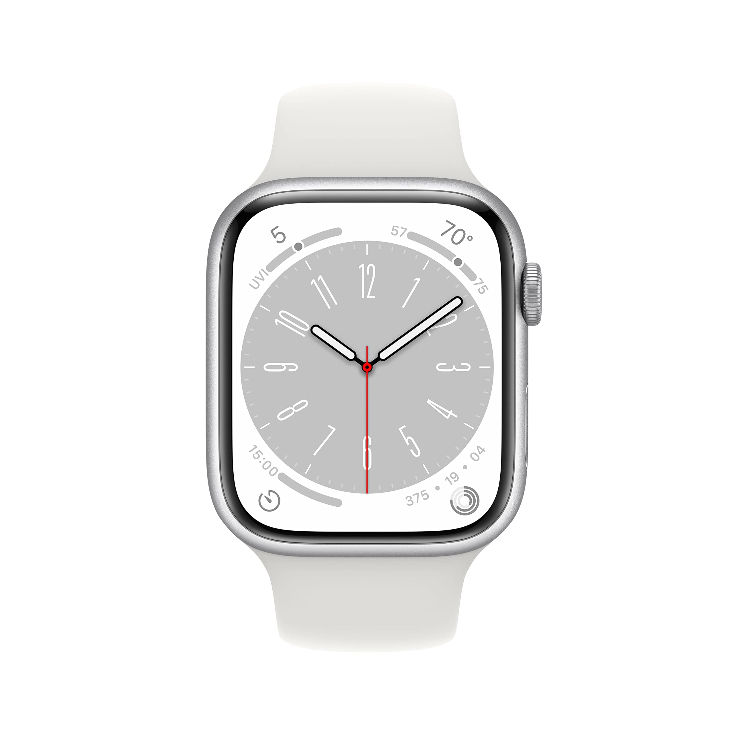 Foto 2 | Apple Watch Series 8 Gps 45 Mm Blanco - Venta Internacional