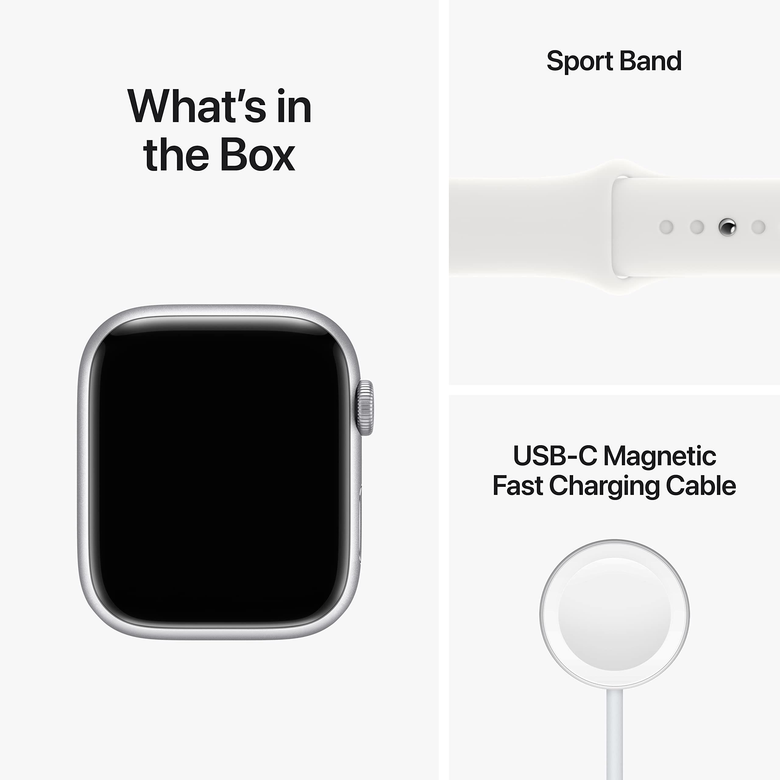 Foto 7 pulgar | Apple Watch Series 8 Gps 45 Mm Blanco - Venta Internacional