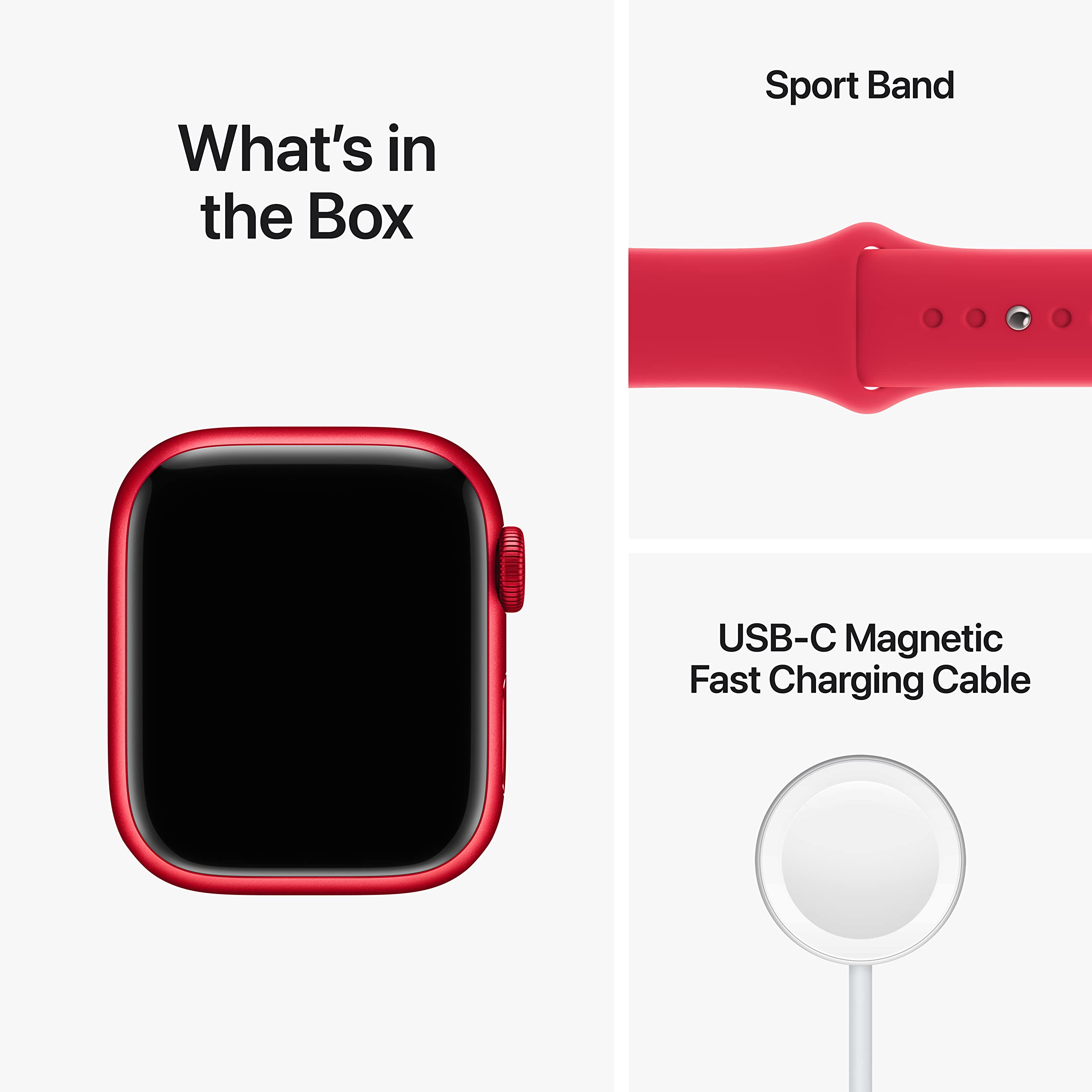 Foto 7 pulgar | Apple Watch Series 8 Gps 41 Mm Rojo - Venta Internacional