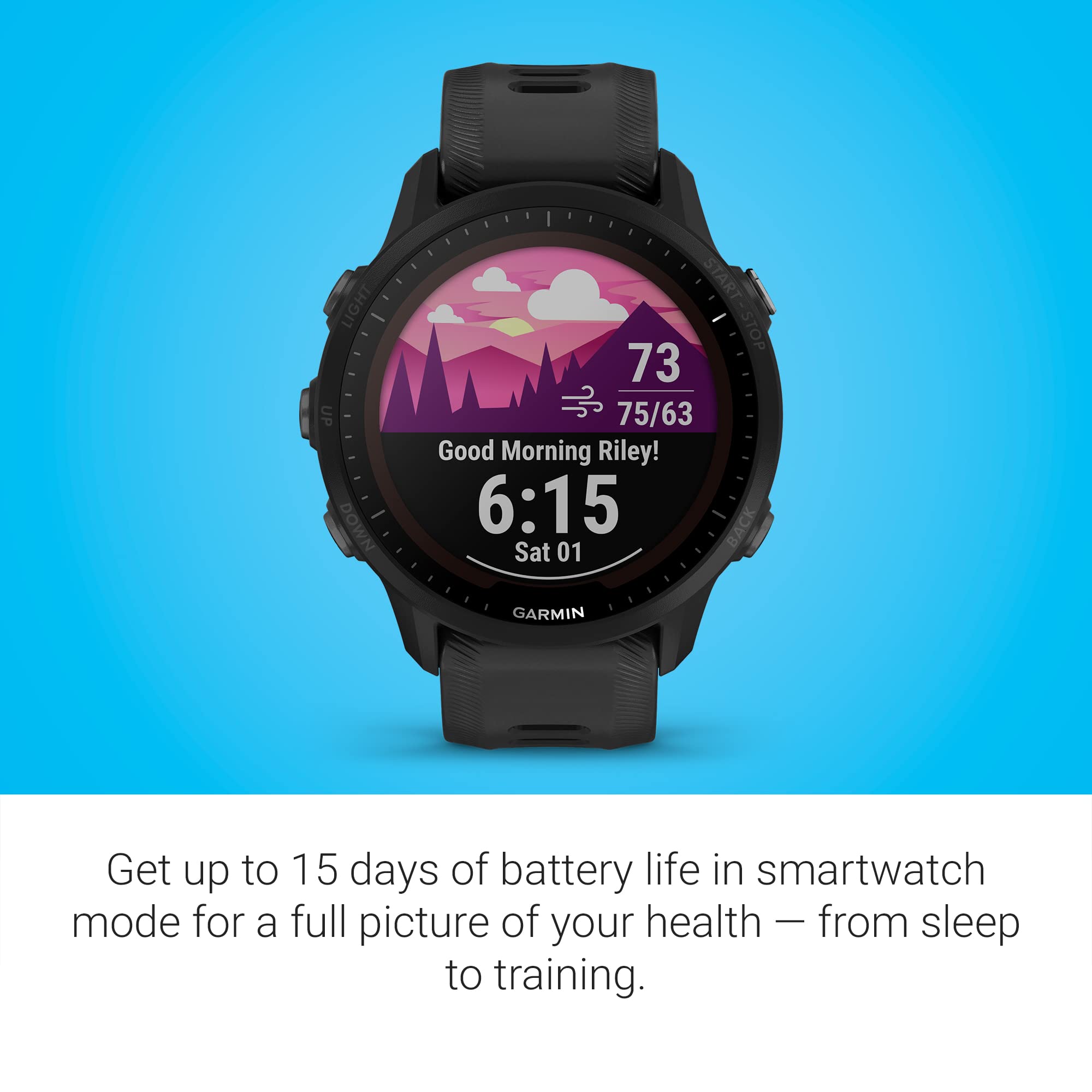 Foto 5 pulgar | Reloj Inteligente Garmin Forerunner 955 Gps - Venta Internacional