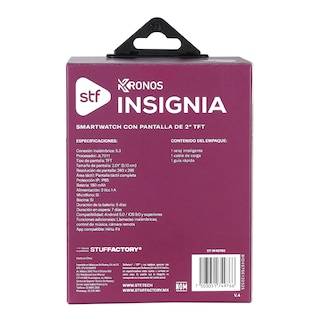 Foto 8 | Smartwatch Stf Kronos Insignia Tft 2.01'' Ip65 Blanco