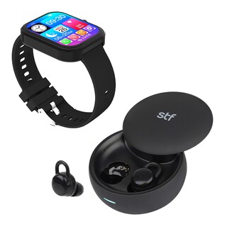 Foto 3 | Smartwatch + Audífonos Inalámbricos Kronos