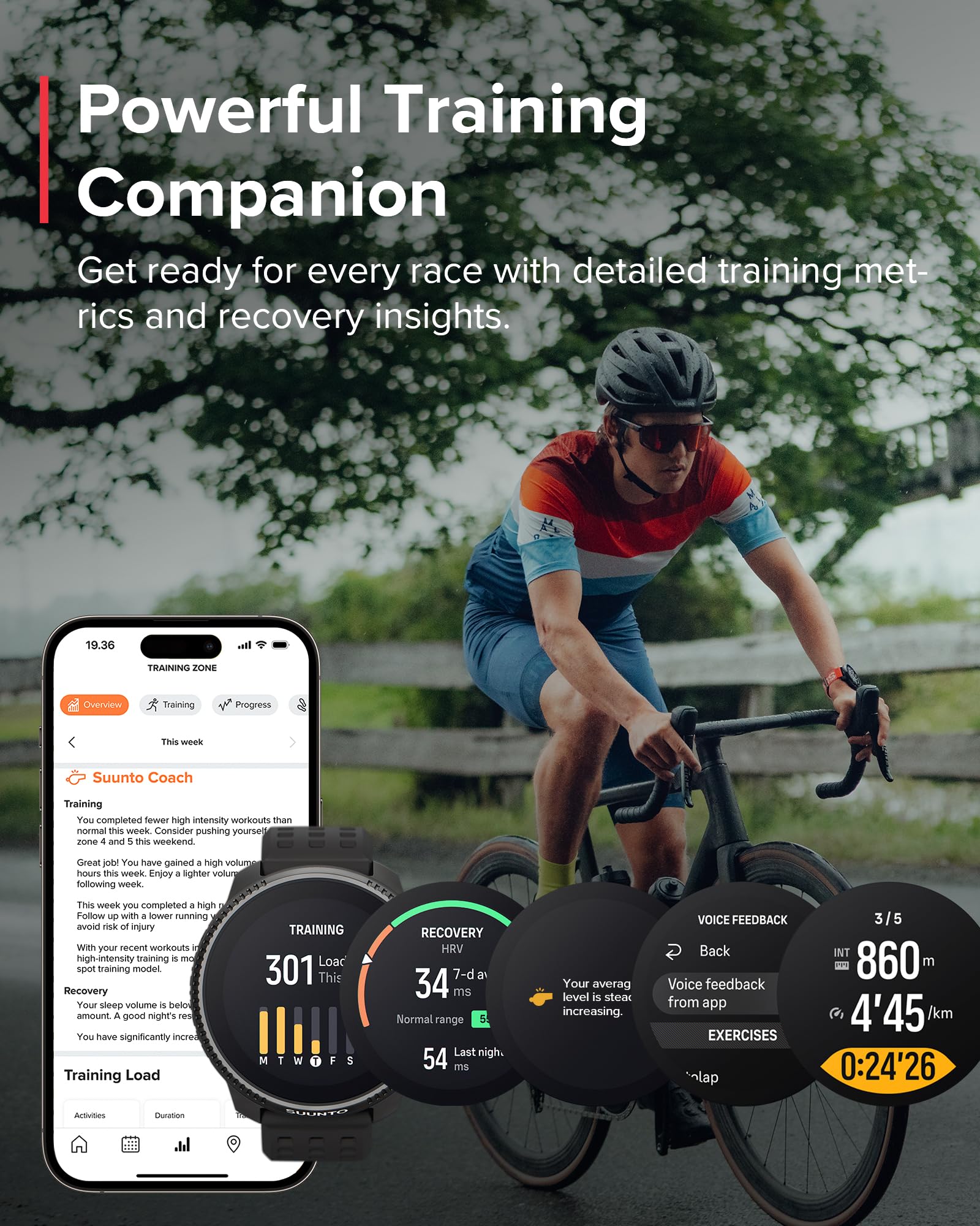 Foto 4 pulgar | Reloj Deportivo Gps Suunto Race Con Batería De 26 Días De Duración, Color Negro - Venta Internacional.