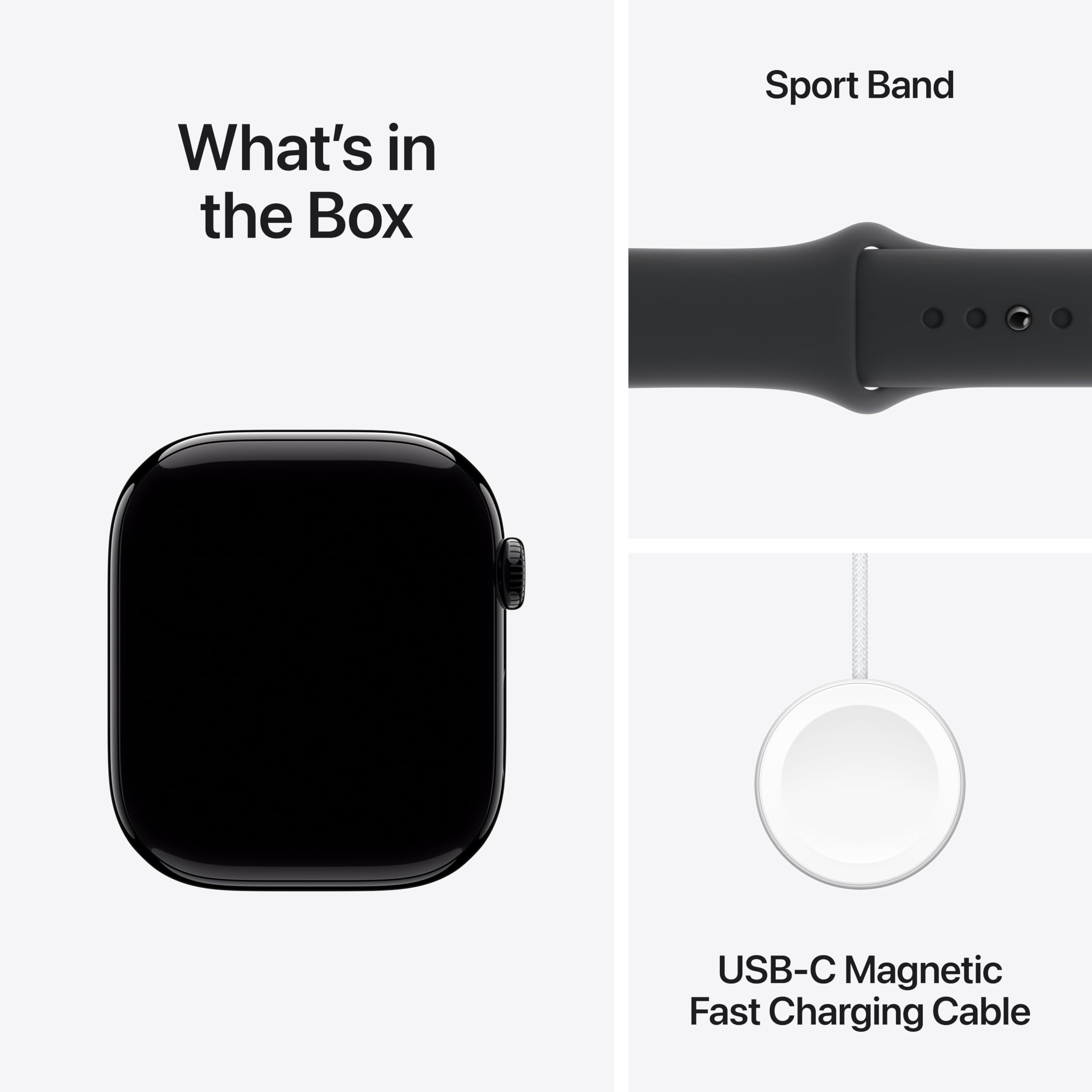 Foto 7 | Apple Watch Series 10 Gps 46 Mm Aluminio Negro Azabache - Venta Internacional