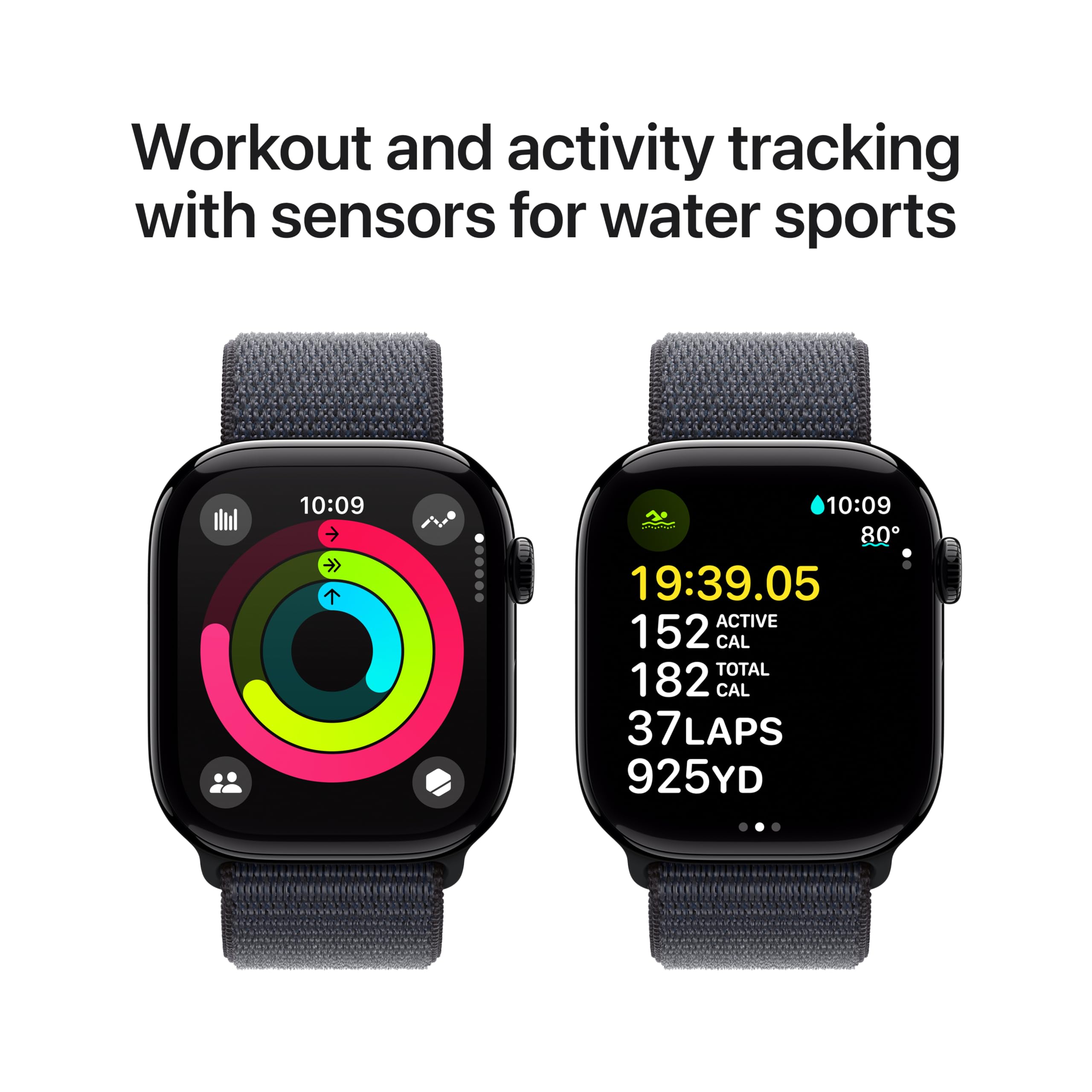 Foto 5 | Apple Watch Series 10 Gps 46 Mm Aluminio Negro Azabache - Venta Internacional