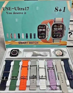 Foto 2 | Smart Watch Use+ Ultra17 Con 8 Correas Y Case