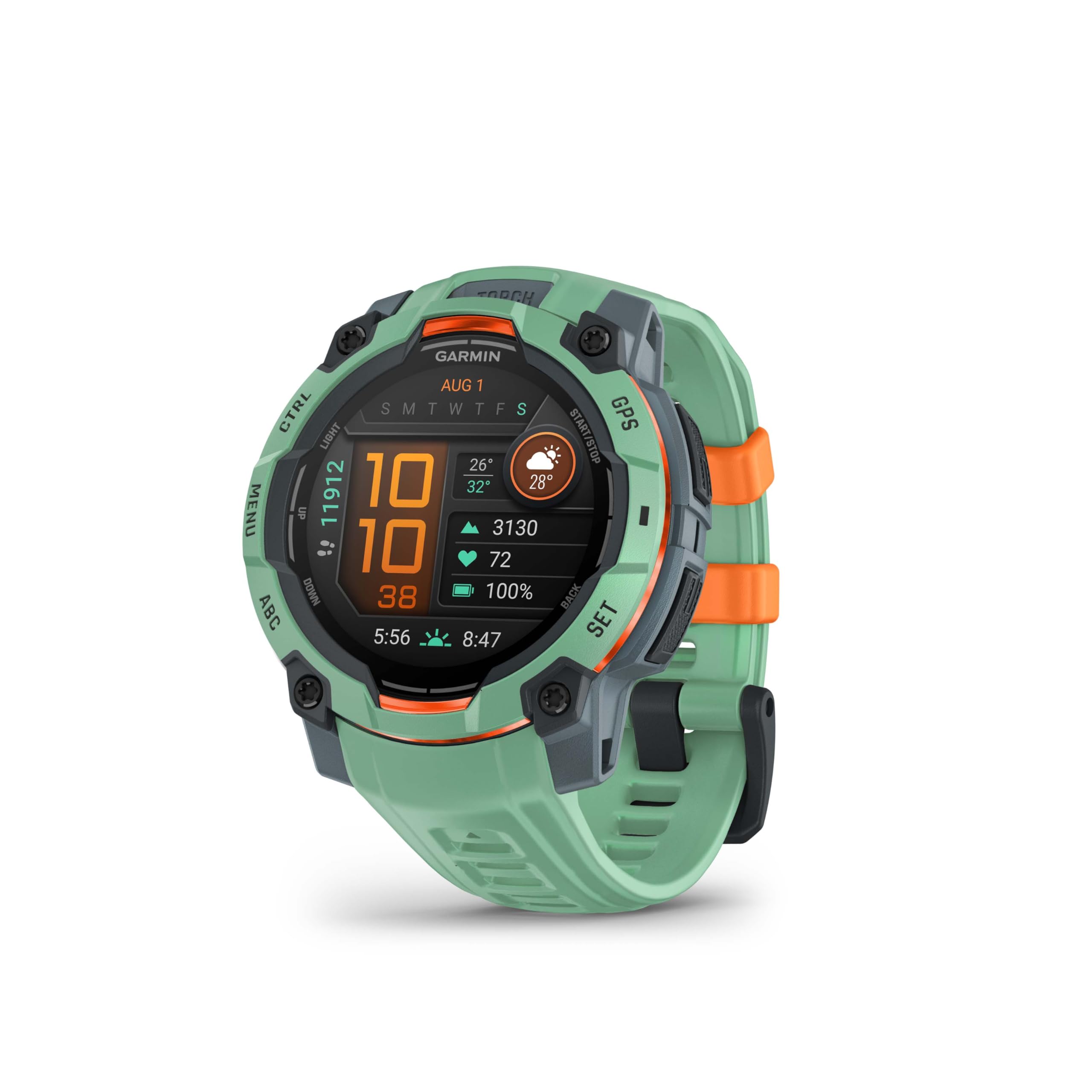 Foto 2 pulgar | Reloj Inteligente Garmin Instinct  3 Con Pantalla Amoled De 45 Mm Durante 18 Días - Venta Internacional.