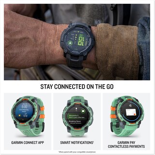 Foto 6 | Reloj Inteligente Garmin Instinct 3 Con Pantalla Amoled De 45 Mm Durante 18 Días - Venta Internacional.
