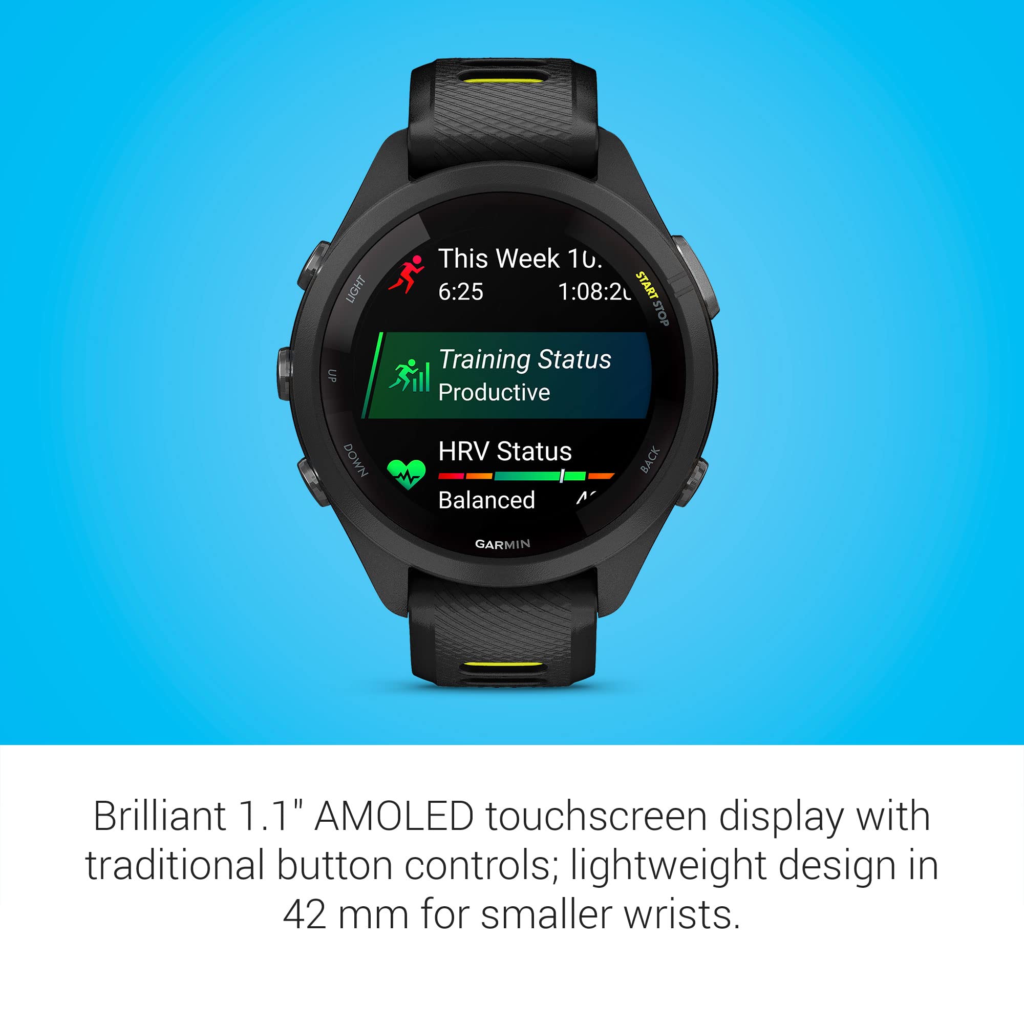 Foto 4 pulgar | Reloj Inteligente Garmin Forerunner 265s Con Pantalla Amoled De 42 Mm - Venta Internacional.