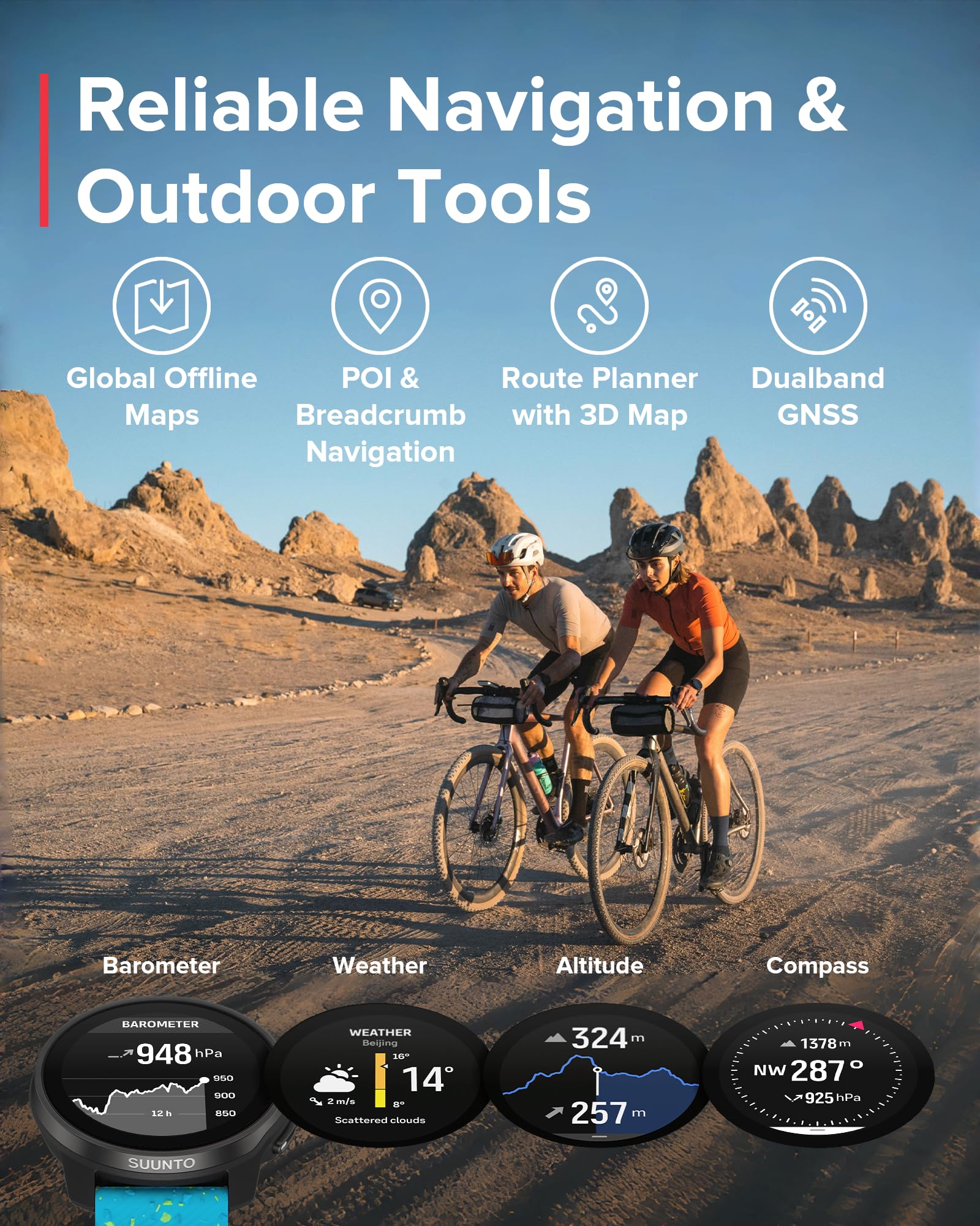 Foto 4 pulgar | Reloj Deportivo Gps Suunto Race S Con Pantalla Táctil Amoled De Alta Resolución - Venta Internacional.