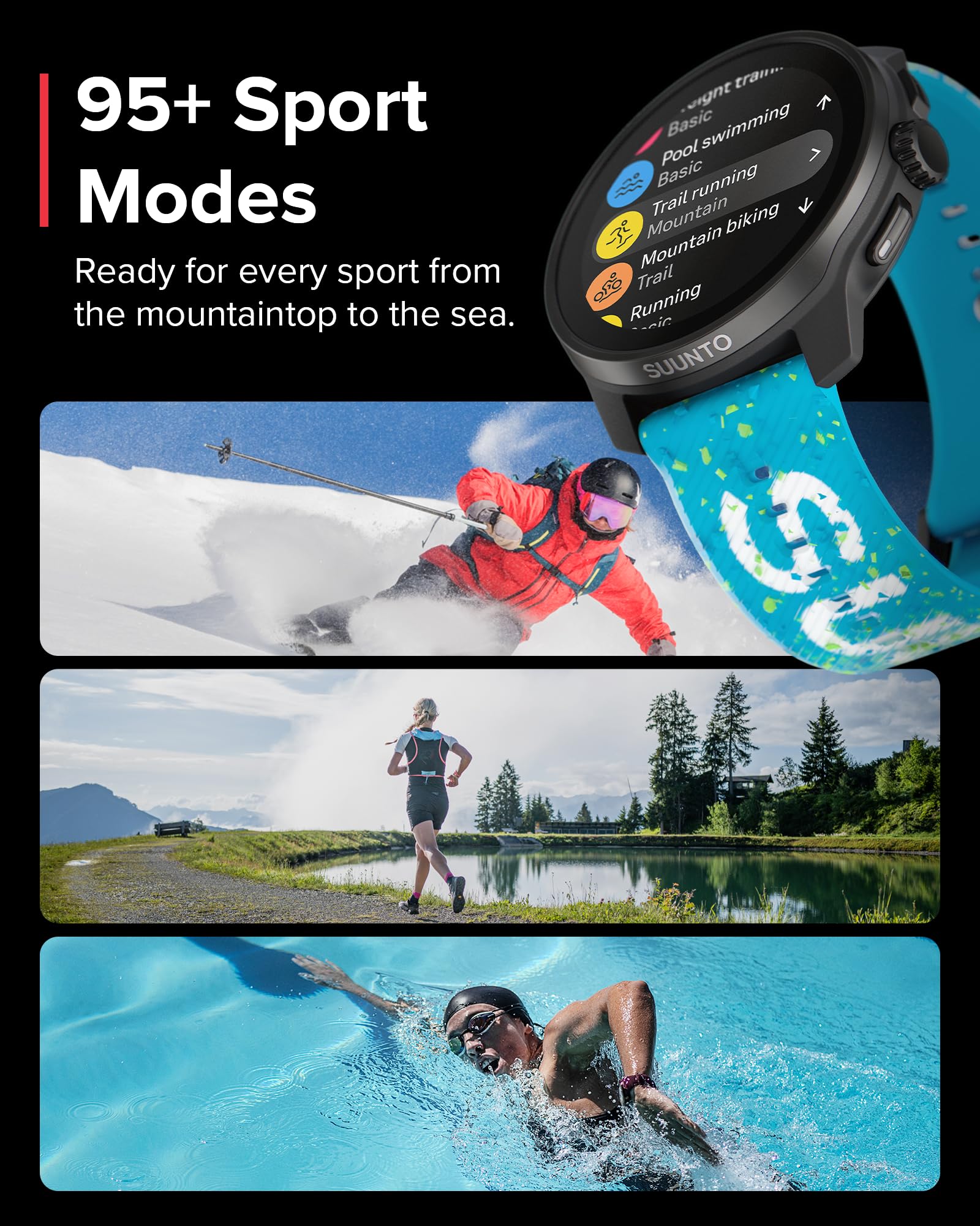 Foto 5 pulgar | Reloj Deportivo Gps Suunto Race S Con Pantalla Táctil Amoled De Alta Resolución - Venta Internacional.