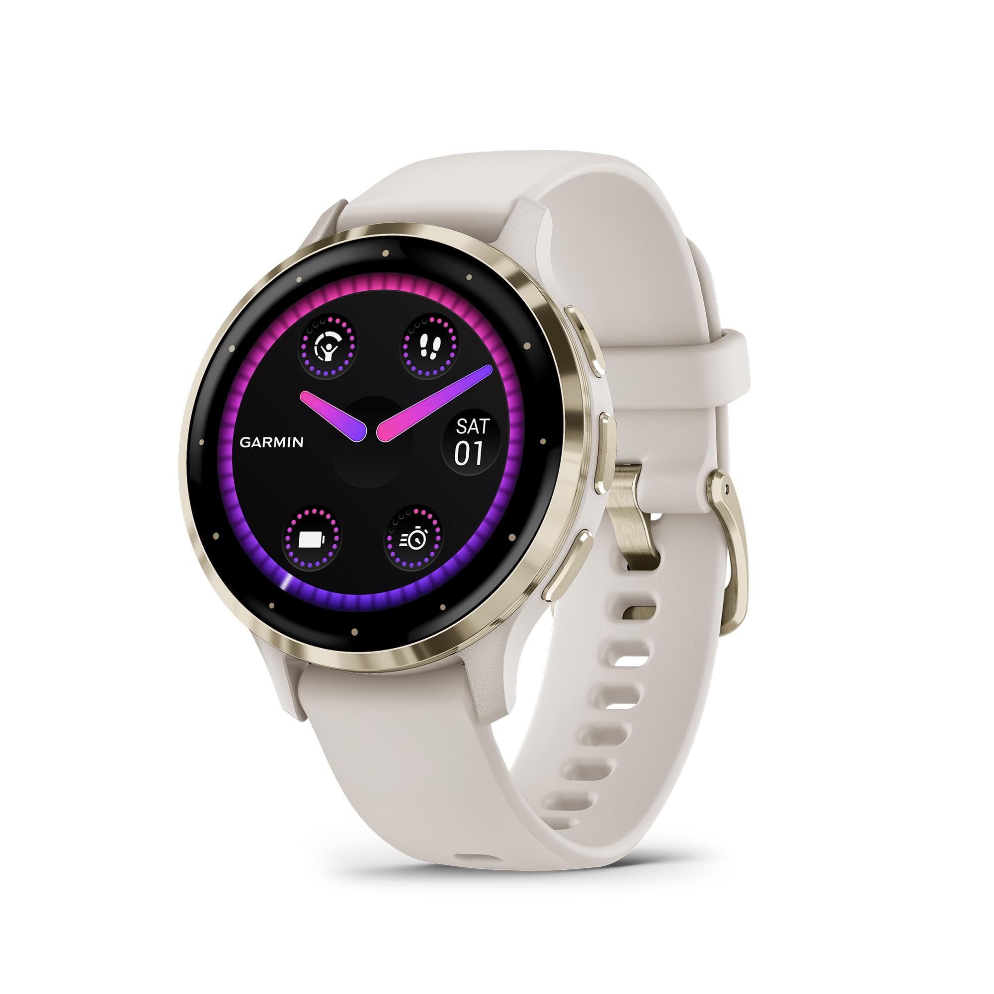 Foto 1 | Funda Para Reloj Inteligente Garmin Venu 3s, Oro Suave, 41 Mm, Color Marfil - Venta Internacional.