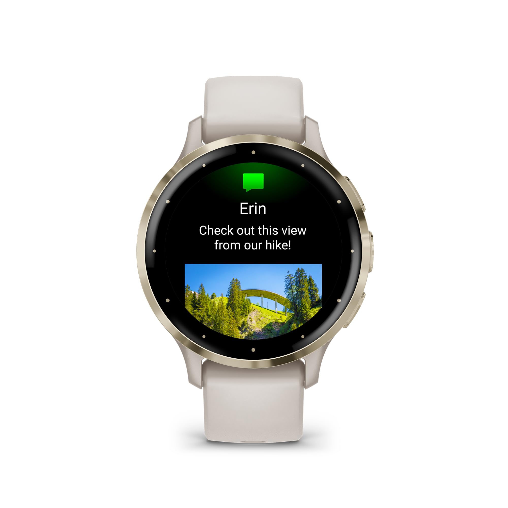 Foto 3 pulgar | Funda Para Reloj Inteligente Garmin Venu 3s, Oro Suave, 41 Mm, Color Marfil - Venta Internacional.