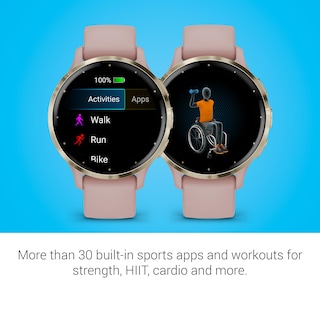 Foto 5 | Reloj Inteligente Garmin Venu 3s De Acero Inoxidable Dorado Suave De 41 Mm - Venta Internacional.