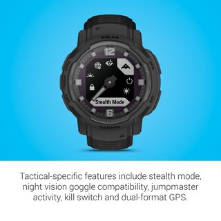 Foto 5 | Reloj Inteligente Garmin Instinct Crossover Solar Tactical Edition - Venta Internacional.