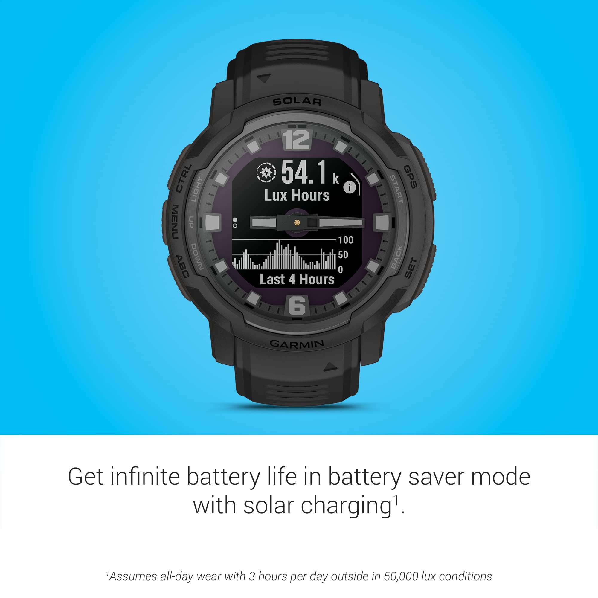 Foto 6 | Reloj Inteligente Garmin Instinct Crossover Solar Tactical Edition - Venta Internacional.