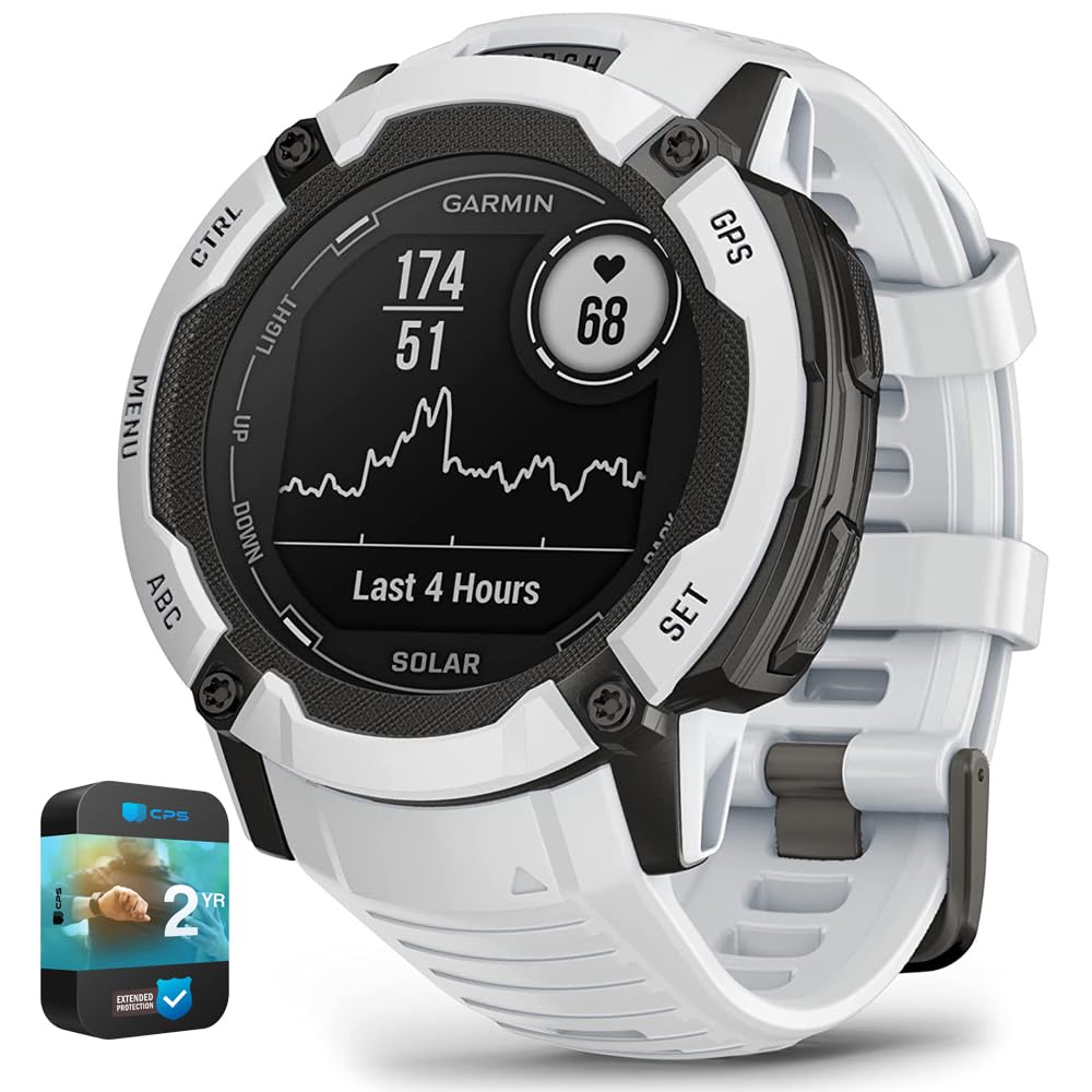 Foto 2 pulgar | Reloj Inteligente Garmin Instinct 2x Solar Robusto Gps Whitestone - Venta Internacional.