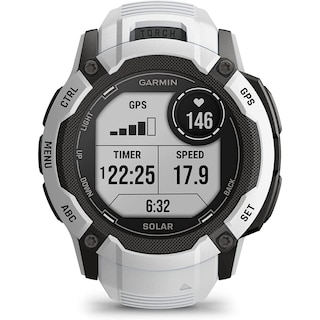 Foto 3 | Reloj Inteligente Garmin Instinct 2x Solar Robusto Gps Whitestone - Venta Internacional.