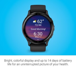 Foto 3 | Reloj Inteligente Garmin Venu 3 Slate Con Caja De Acero Inoxidable De 45 Mm - Venta Internacional.