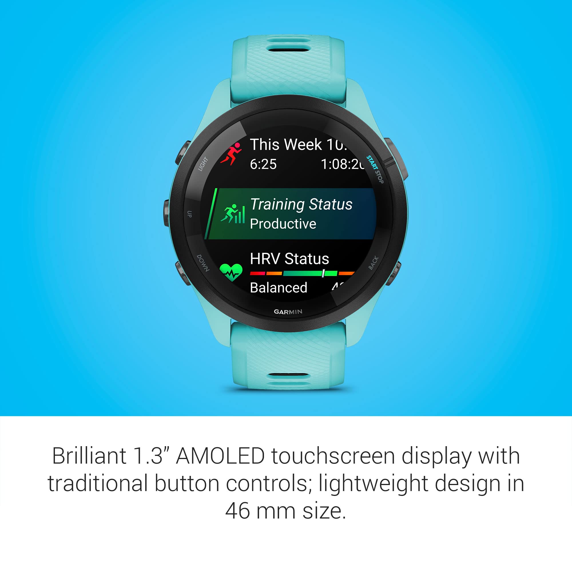 Foto 4 pulgar | Reloj Inteligente Garmin Forerunner 265 Con Pantalla Amoled - Venta Internacional.