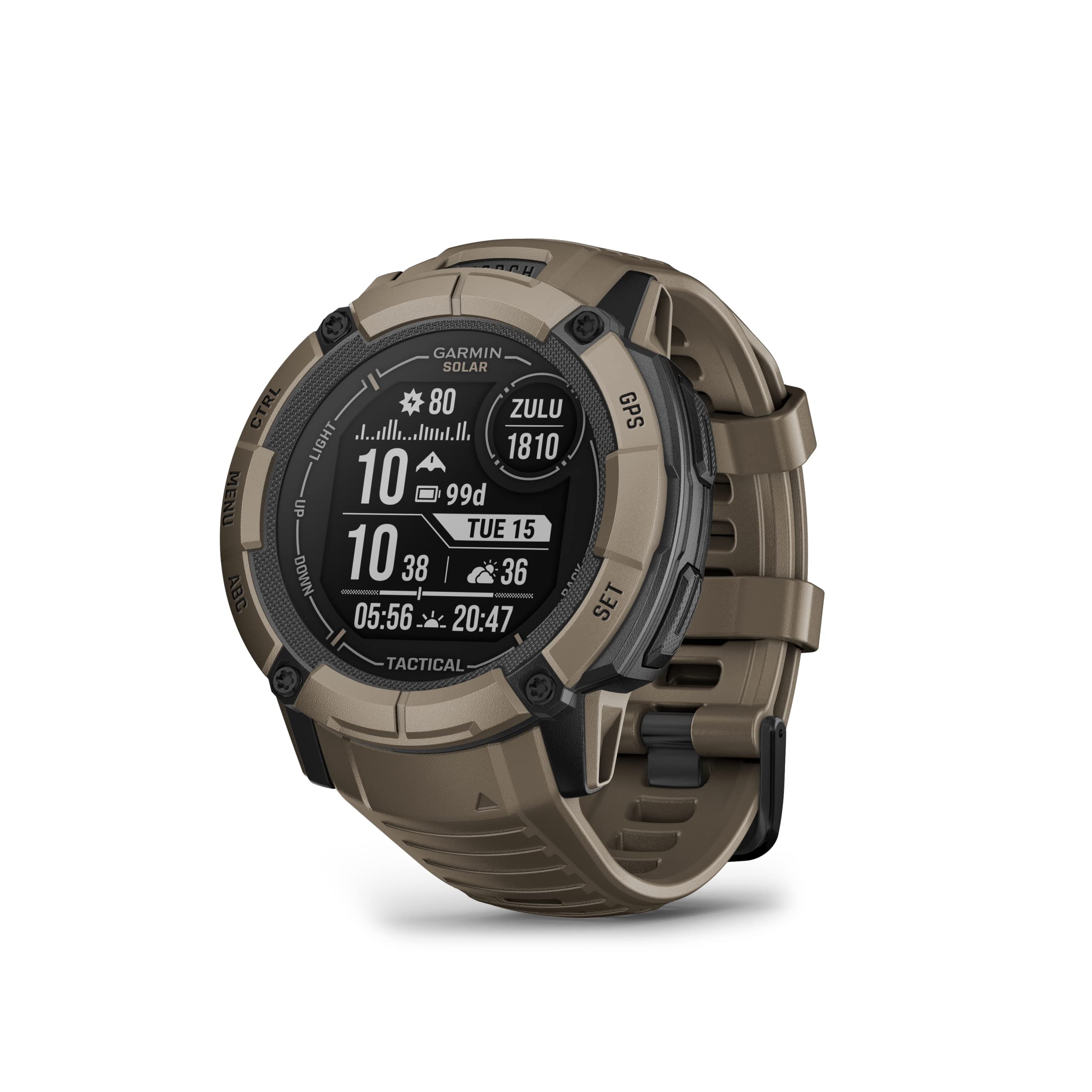 Foto 2 pulgar | Reloj Inteligente Garmin Instinct 2x Solar Tactical Coyote Tan - Venta Internacional.