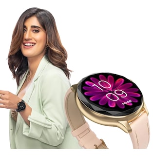 Foto 3 | Smartwatch Reloj Inteligente Noise Diva con Esfera con Corte Diamante Acabado Metálico Brillante Pantalla Amoled