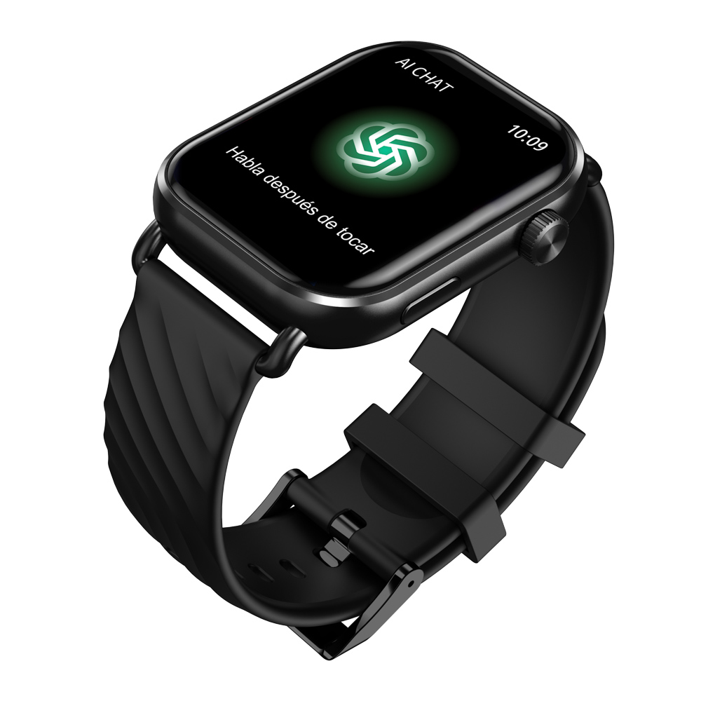 Foto 3 | Smartwatch STF Kronos AI Chat Amoled 2.04 Pulgadas con Chat GPT Negro
