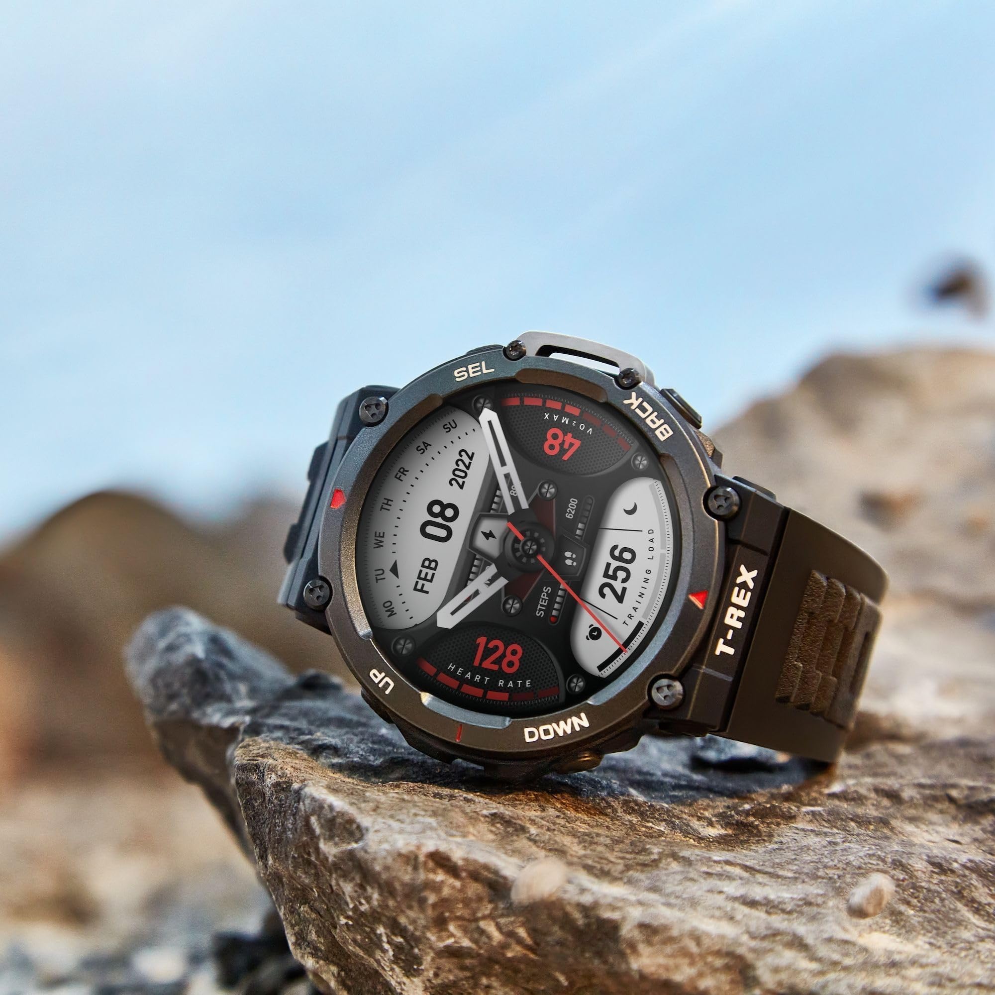 Foto 2 | Reloj Inteligente Amazfit T-rex 2 Robusto De 47 Mm, Duración De La Batería De 24 Días - Venta Internacional.