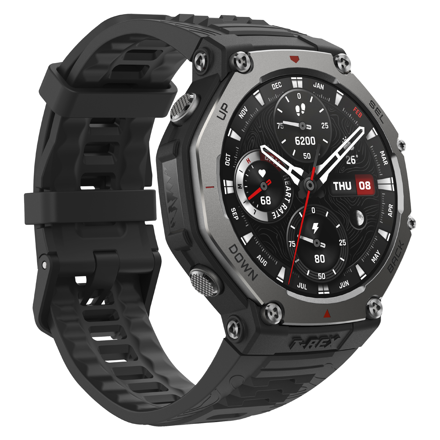 Foto 4 pulgar | Amazfit T-rex 3 Negro