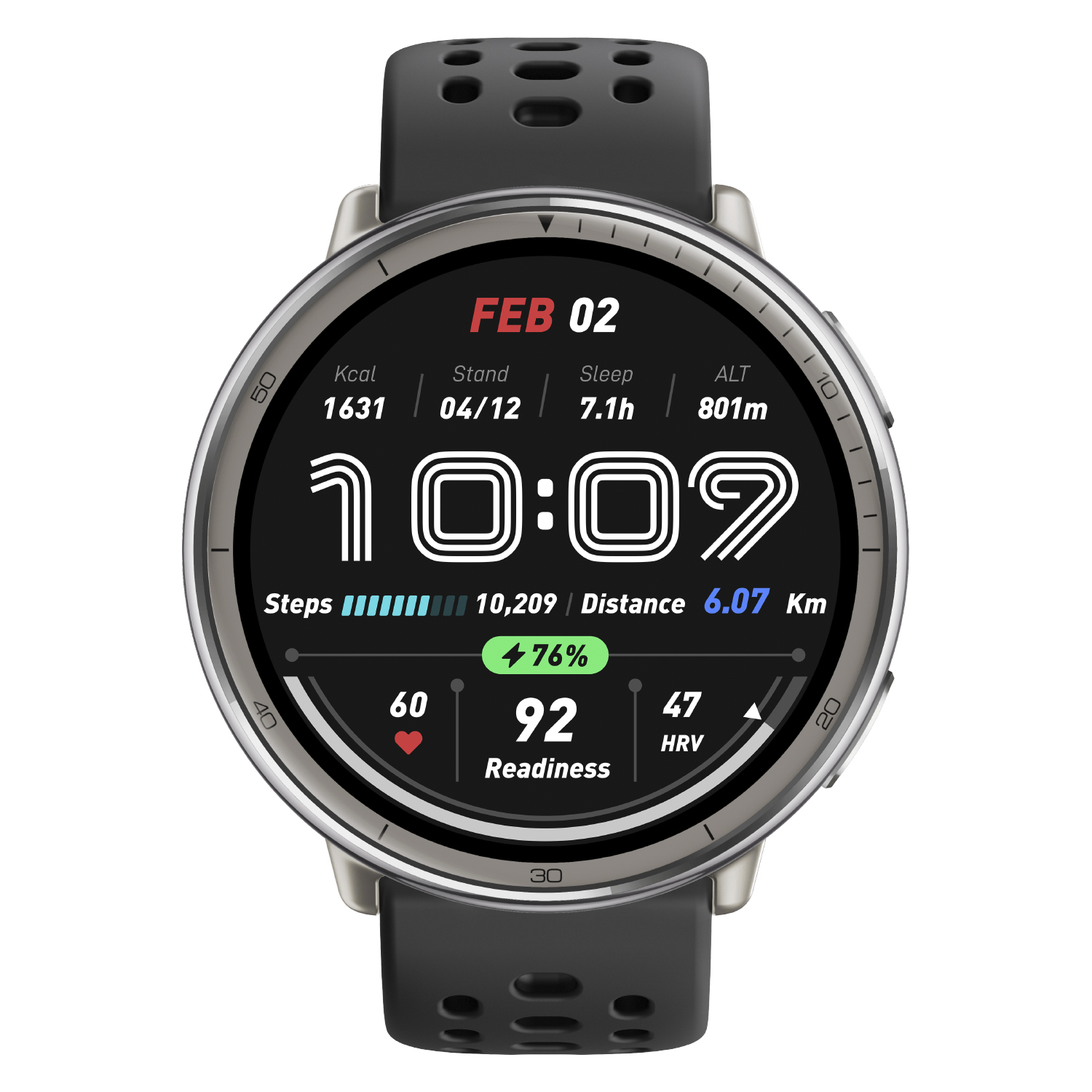 Foto 3 pulgar | Amazfit Active 2 Negro