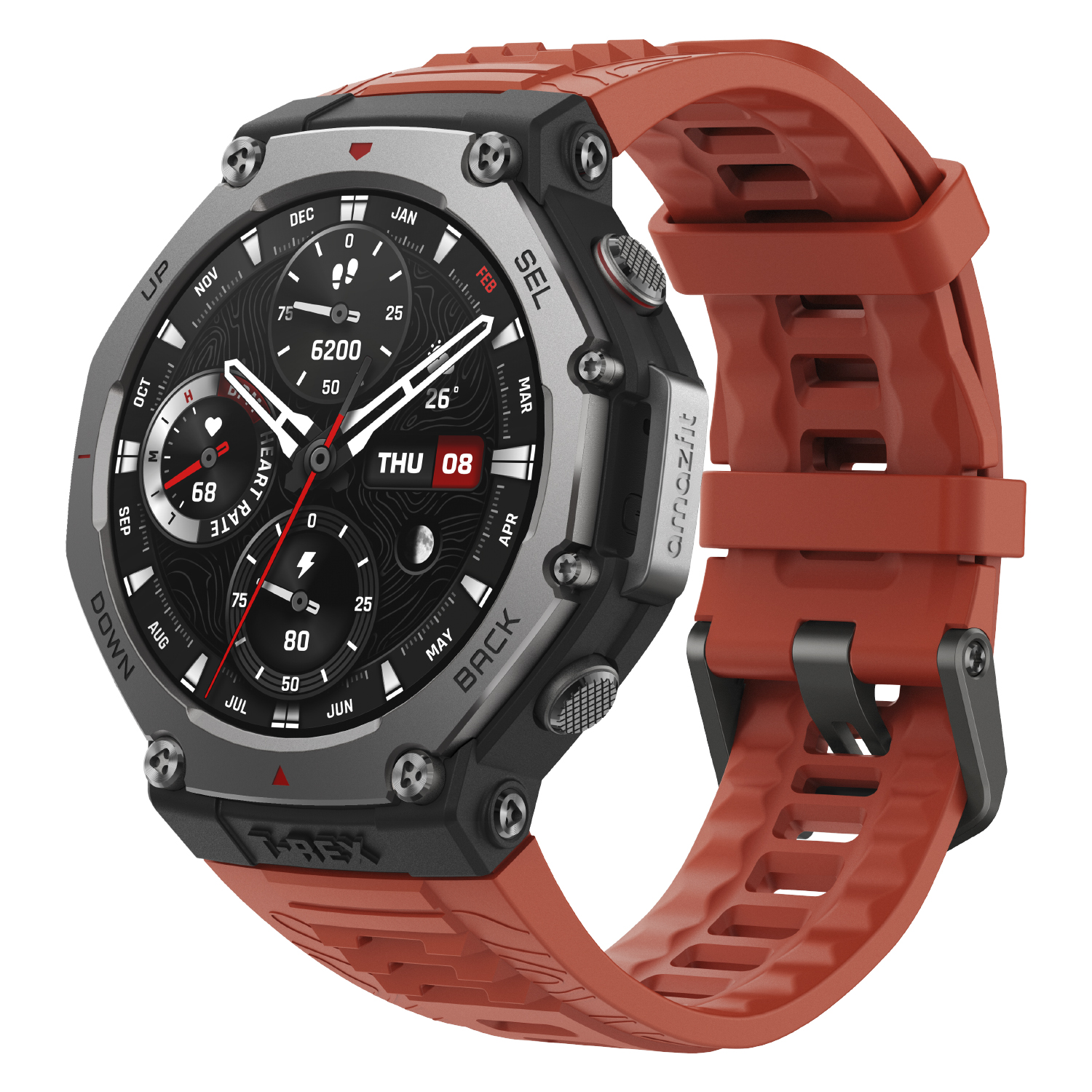 Foto 2 pulgar | Amazfit T-rex 3 Naranja
