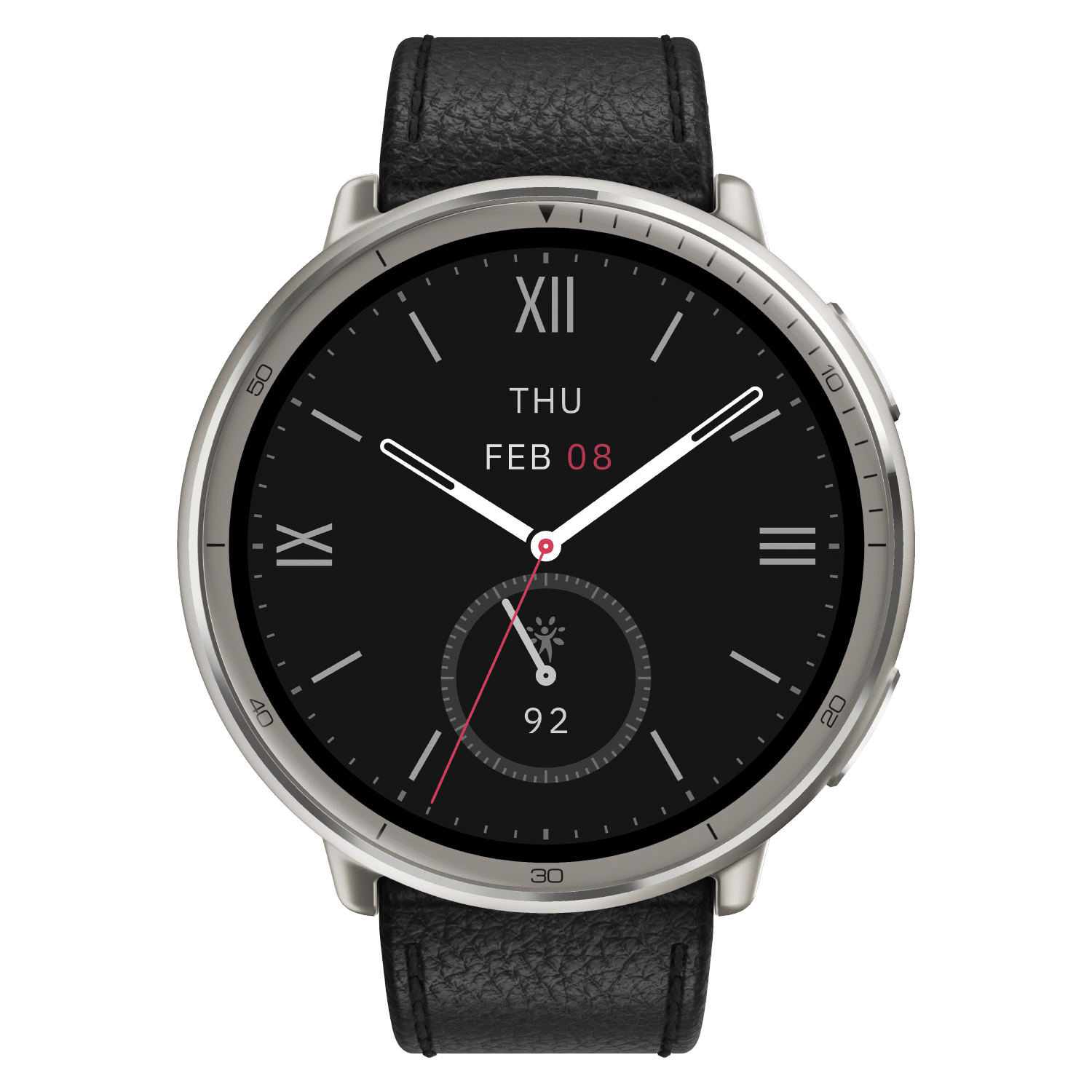 Foto 3 pulgar | Amazfit Active 2 Premium Cuero Negro