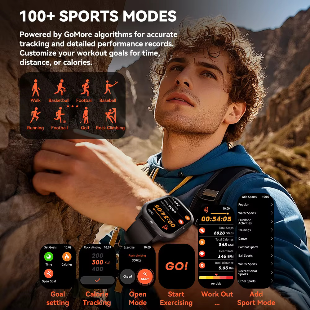 Foto 3 | Reloj Inteligente Cubot U1 con Bluetooth Rastreador de Llamadas y Actividad Física 300 Mah - Venta Internacional