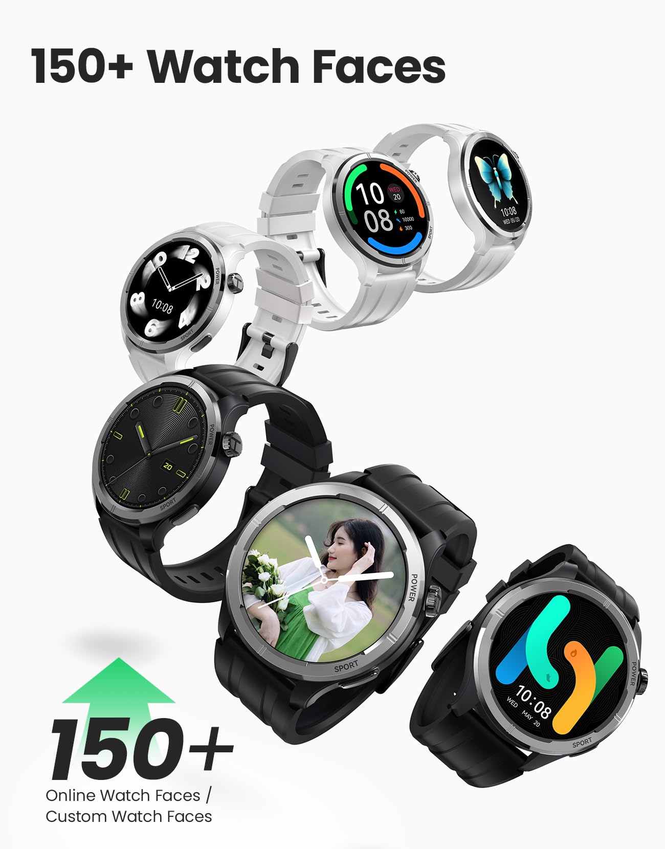 Foto 7 pulgar | Reloj Inteligente Haylou Solar Neo De 1,53 Pulgadas Hd Touch Ip68 Bluetooth 5.3 - Venta Internacional.