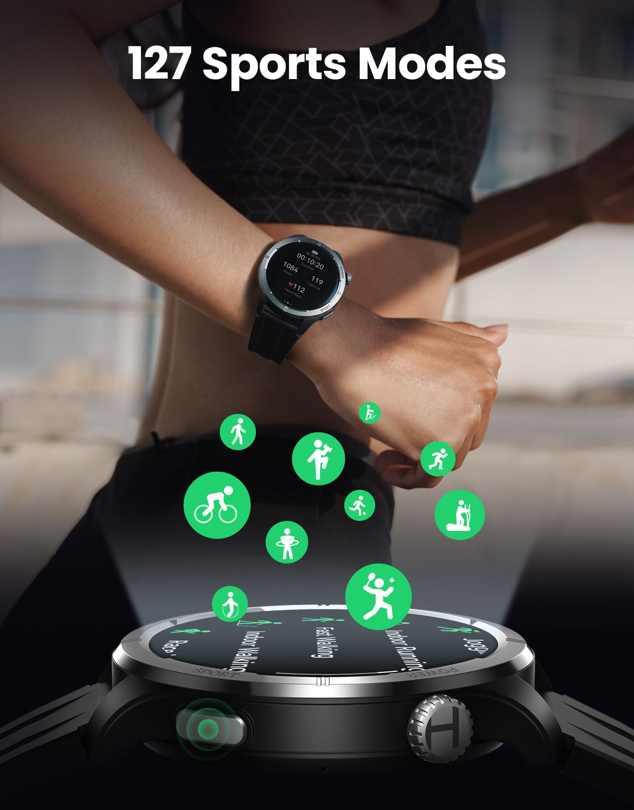 Foto 8 pulgar | Reloj Inteligente Haylou Solar Neo De 1,53 Pulgadas Hd Touch Ip68 Bluetooth 5.3 - Venta Internacional.