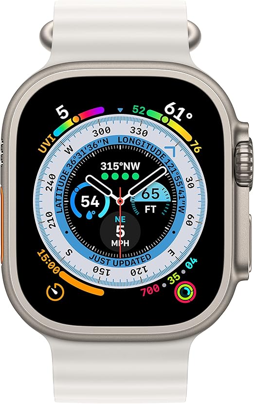 Foto 3 pulgar | Apple Watch Ultra 2 49mm Blanco Titanio