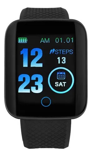 Foto 2 pulgar | Smartwatch Bluetooth C/relo, Oximetro Camara Color Negro Greenleaf